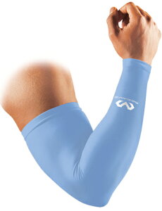 �o�X�P�b�g�T�|�[�^�[ �A�[�� �r �p���[�A�[���X���[�u �}�N�_�r�b�h McDavid PowerS ArmSlv C.Blu �����j���O �g���[�j���O