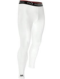 バスケットサポーター インナー 機能性タイツ コンプレッション　ロングタイツ マクダビッド McDavid Comp LongTight Wht ランニング トレーニング