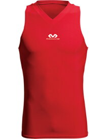 バスケットサポーター インナー トップ ボディ　Vネック マクダビッド McDavid Body V-Neck Red