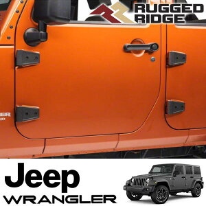 RUGGED RIDGE �h�A�q���W�J�o�[�L�b�g 8�s�[�X �u���b�N �W�[�v 07-18y JK�����O���[�i4�h�A�p�j11202.05