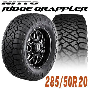 NITTO �j�b�g�[ RIDGE GRAPPLER ���b�W�O���b�v���[ �^�C��20�C���`�i1�{�j285/50R20