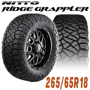 NITTO �j�b�g�[ RIDGE GRAPPLER ���b�W�O���b�v���[ �^�C��18�C���`�i1�{�j265/65R18