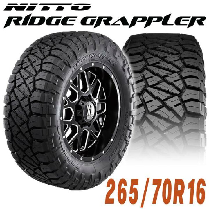 楽天市場】NITTO ニットー RIDGE GRAPPLER リッジグラップラー タイヤ 