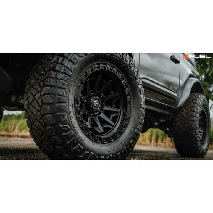 楽天市場】FUEL OFFROAD COVERT（コバート）D694 マットブラック 17 