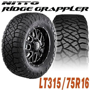 NITTO �j�b�g�[ RIDGE GRAPPLER ���b�W�O���b�v���[ 16�C���`�^�C���i1�{�jLT315/75R16