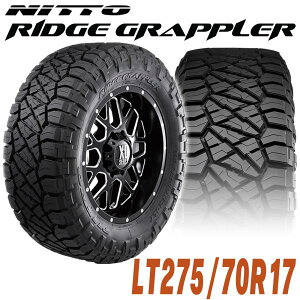 NITTO �j�b�g�[ RIDGE GRAPPLER ���b�W�O���b�v���[ �^�C��17�C���`�i1�{�jLT275/70R17