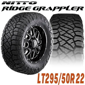 NITTO �j�b�g�[ RIDGE GRAPPLER ���b�W�O���b�v���[ �^�C��22�C���`�i1�{�jLT295/50R22