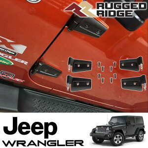 RUGGED RIDGE �h�A�q���W�L�b�g �u���b�N 4�s�[�X�Z�b�g 07-18y �W�[�v JK�����O���[�i2�h�A�p�j 11202.31