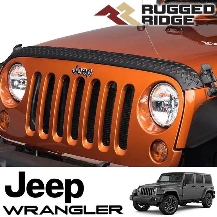 JEEPジープラングラーWranglerJL バグガードフード新品