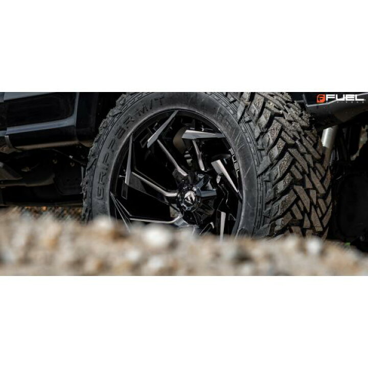 楽天市場】FUEL OFFROAD REACTION（リアクション）D753 グロスブラック 