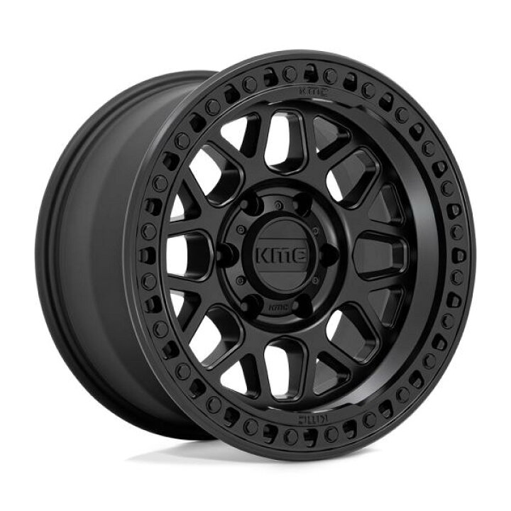 楽天市場】KMC KM549 GRS マットブラック 17インチアルミホイール5本 