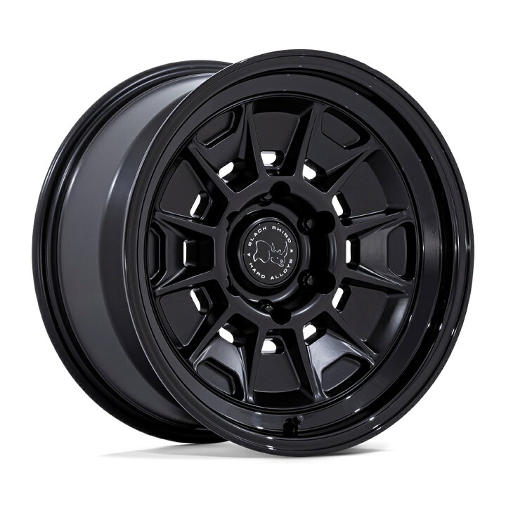 楽天市場】BLACK RHINO MONDO マットブラック 18インチアルミホイール 