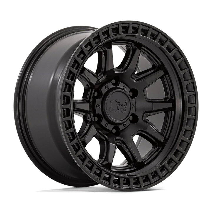 楽天市場】BLACK RHINO CALICO マットブラック 17インチアルミホイール 