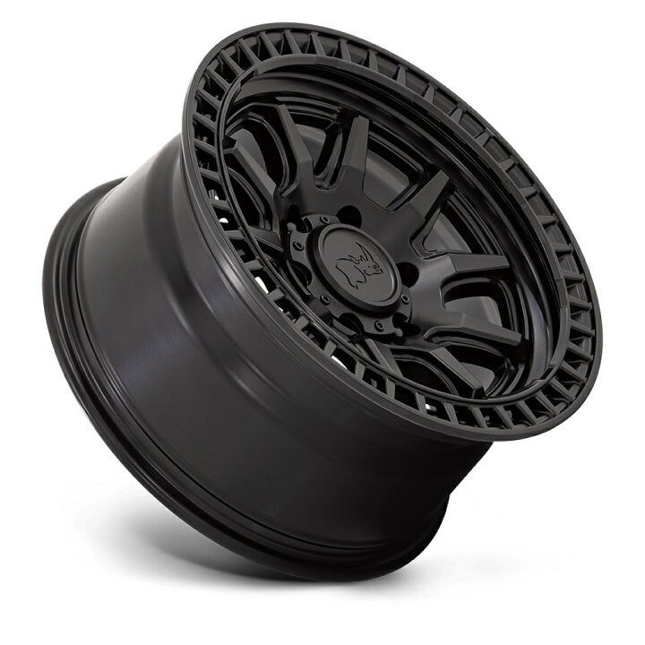 楽天市場】BLACK RHINO CALICO マットブラック 17インチアルミホイール 