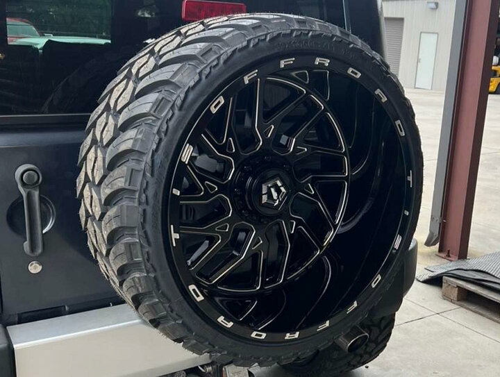 楽天市場】TIS OFFROAD 544BM グロスブラックミルド 26インチアルミ 