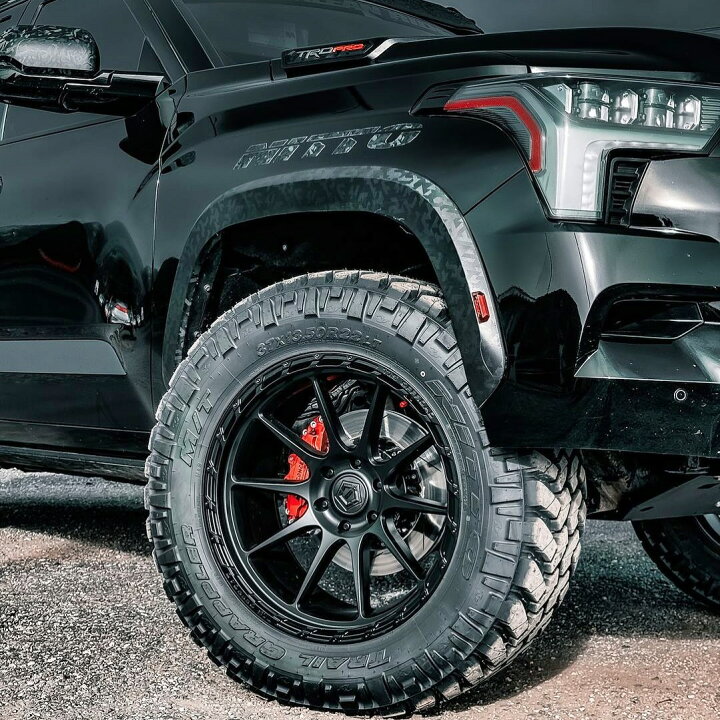 楽天市場】TIS OFFROAD 563B サテンブラック 22インチアルミホイール 