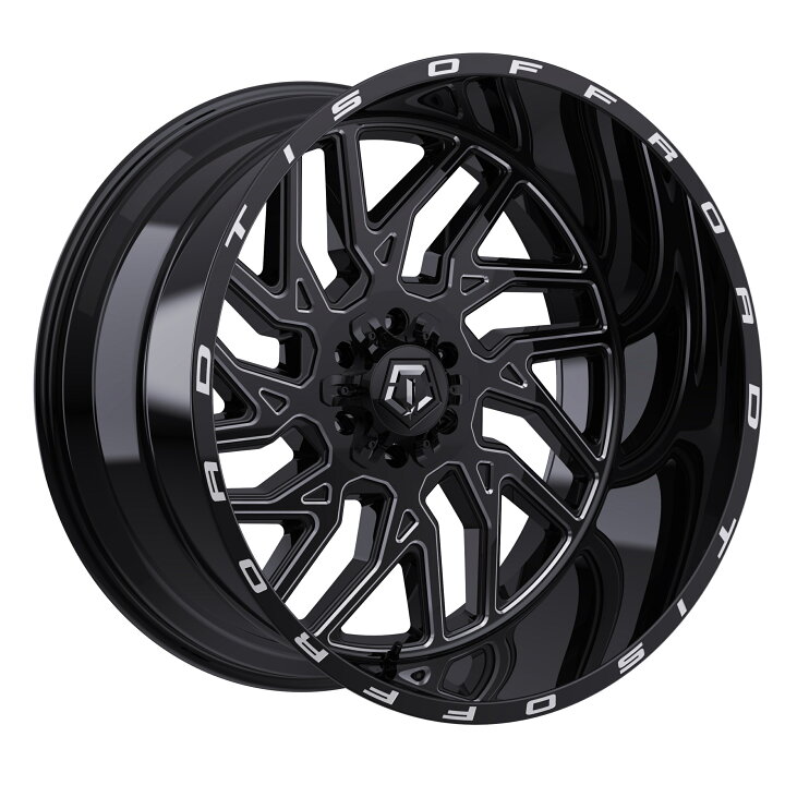 楽天市場】TIS OFFROAD 544BM グロスブラックミルド 26インチアルミ 