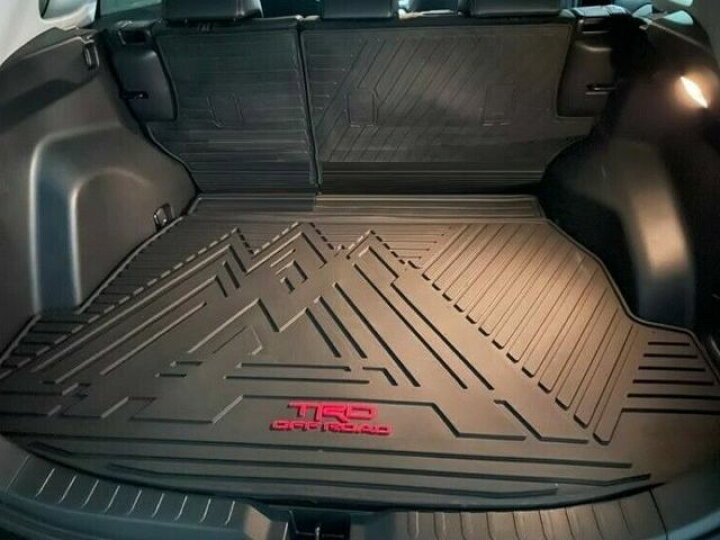 楽天市場】USトヨタ純正 TRD OFFROAD ロゴ入 カーゴマット ラバー 