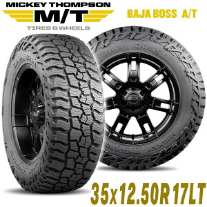 MICKEY THOMPSON ~bL[gv\ BAJA BOSS ATion{XG[eB[j17C`^Ci1{j35X12.50R17LT ubN^[ WA I[e[ AT A/T