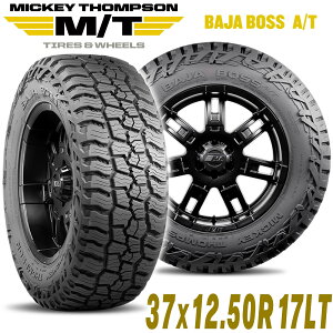 MICKEY THOMPSON ~bL[gv\ BAJA BOSS ATion{XG[eB[j17C`^Ci1{j37X12.50R17LT ubN^[ WA I[e[ AT A/T