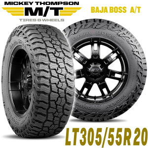 MICKEY THOMPSON ~bL[gv\ BAJA BOSS ATion{XG[eB[j20C`^Ci1{jLT305/55R20 ubN^[ WA I[e[ AT A/T