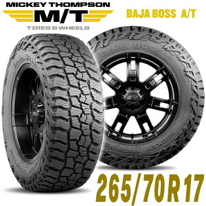 MICKEY THOMPSON ~bL[gv\ BAJA BOSS ATion{XG[eB[j17C`^Ci1{j265/70R17 ubN^[ WA I[e[ AT A/T