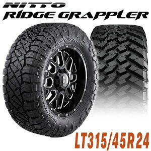 NITTO �j�b�g? RIDGE GRAPPLER ���b�W�O���b�v���[ 24�C���`�^�C���i1�{�jLT315/45R24 123/120Q �I�[���e���C�� AT A/T 35�O�a