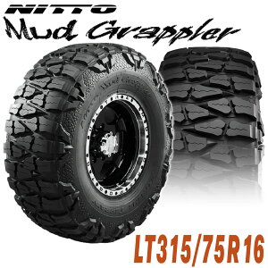 NITTO �j�b�g�[ MUD GRAPPLER �}�b�h�O���b�v���[ 16�C���`�^�C���i1�{�jLT315/75R16 127P �}�b�h�e���C�� MT M/T �}�b�h�^�C�� 35�O�a