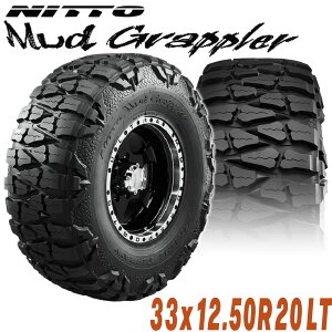 NITTO jbg[ MUD GRAPPLER }bhObv[ 20C`^Ci1{j33×12.50R20 LT 114Q }bheC MT M/T }bh^C 33Oa