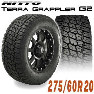 NITTO �j�b�g? TERRA GRAPPLER G2 �e���O���b�v���[ 20�C���`�^�C���i1�{�j275/60R20 116S �I�[���e���C�� AT A/T 33�O�a