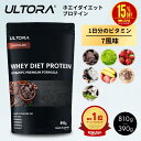 【楽天スーパーSALE限定15％OFF】プロテイン ウルトラ ホエイダイエットプロテイン ホエイ WPC WPI 抹茶 チョコ ストロベリー 810g 390g 人工甘味料不使用 美容 ホエイ ダイエット プロテイン ホエイプロテイン wpi wpc ULTORA 楽天総合1位受賞　置き換え 筋トレ