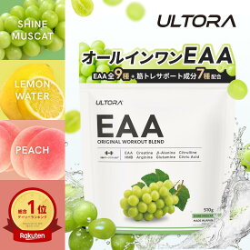 EAA ウルトラ 2袋 セットOriginal workout blend eaa アミノ酸 クレアチン 必須アミノ酸 510g 2袋 人工甘味料不使用 クレアチン ピーチ マスカット ぶどう レモン 国産 筋トレ ダイエット サプリメント 疲労回復 筋肉痛 おすすめ 溶けやすい