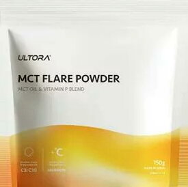 【5％OFFクーポン】MCTパウダー ウルトラ MCTフレアパウダー ビタミンP 150g 1袋 中鎖脂肪酸 ノンフレーバー 混ぜるだけ 溶けやすい 消化吸収 プロテインと一緒に 体脂肪 脂肪燃焼 腹持ち
