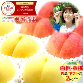 【8月下旬から順次出荷予定】山形県産 秀品 もも 白桃・黄桃 詰合せ 2kg〜 ※日時指定はメールで※【山形産 もも モモ 黄金桃 詰め合わせ セット 御中元 お中元 夏 ギフト 送料無料 暑中見舞い 残暑見舞い プレゼント 果物 フルーツ 人気 産地直送】