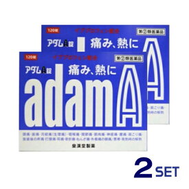 【送料無料】アダムA　120錠　2個セット【指定第二類医薬品】【定形外郵便】