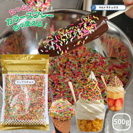 ★500円 クーポン有★ 'カラースプレー チョコ 業務用 ミックスチョコ 500g スプレーチョコ カラースプレ…