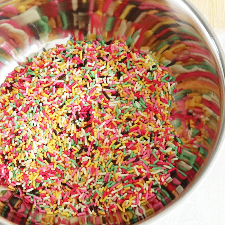 楽天市場 ミックスチョコ500g カラースプレー チョコスプレーoスイーツ お菓子材料 製菓用チョコレート チョコスプレー チョコバナナ ソフトクリーム トッピング材料 製菓材料 業務用 店舗用 ウルトラミックス