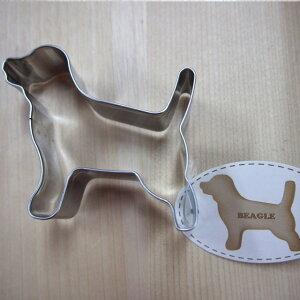 STステンレス クッキー抜き型・犬・ピーグル【 動物・アニマル 】 【 クッキー型 】 【 いぬ・イヌ 】 製菓道具 お菓子作りアイテム クッキー型 キュートな形の抜き型♪ クッキー型 クッキ