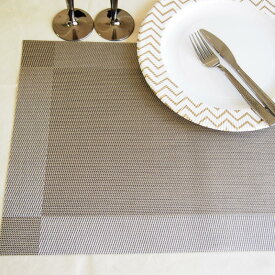 ZEKランチョンマット 43×30 ダークシルバー PVCランチマット 業務用 パーティ ケータリング テーブルマット パーティー アウトドア クリスマス 行楽 運動会 ピクニック 女子会 飾り付け