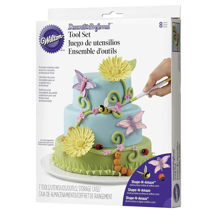 楽天市場】WILTON（ウィルトン）モデリングツールセット 8PC 