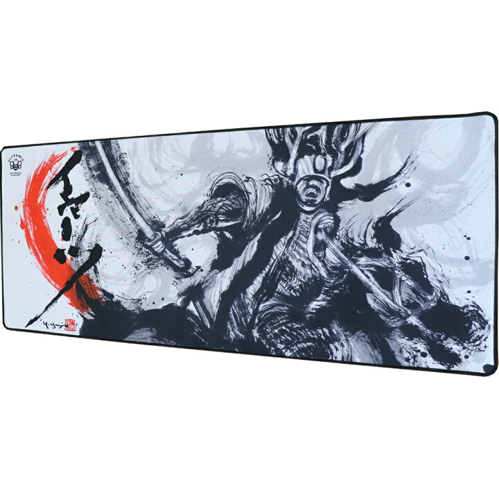 楽天市場 デスクマット アートデザイン ゲーミング大型 Xxl マウスパッド 水墨画 真田幸村 Yukimura Sanada 900 400 3ｍｍ テーブルマット ラップトップマット 超大型 ラージマウスパッド 滑り止め キーボードパッド オフィス レーザーマウス 光学式マウス 対応