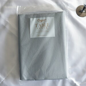Caspari (JXp) l e[uJo[ Vo[  160cm×250cm TCL111 y[p[ 3d e[uNX Linen table cover Silver Ɩp X p[eB 񎟉 P[^O H ĝ NX 