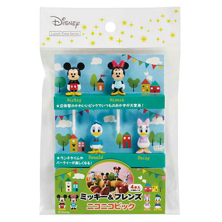 楽天市場 ミッキー フレンズ ニコニコピック Dn 13 トルネ ディズニー ミッキーマウス ミニーマウス ピック キャラ弁 キャラ弁グッズ デコ弁 メール便可 ウルトラミックス