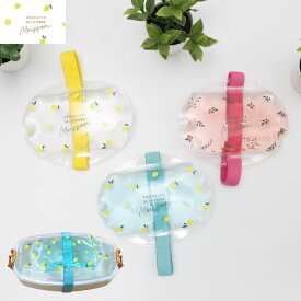 お弁当用 保冷剤 モアソン ベルト付きクーラージェル 弁当箱用 ベルト付き保冷剤 ランチボックス用 日本製 フルーツ柄 レモン サブヒロモリ