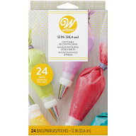 WILTON（ウィルトン） ディスポサブルデコバッグ 12インチ 24CT 2104-1358 製菓道具 お菓子作り 道具 絞…