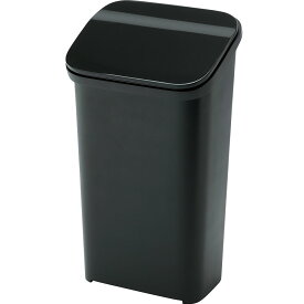 スムースダストボックス 黒 ブラック 20L 20リットル ゴミ ごみ 箱 ごみ箱 ゴミ箱 ごみばこ ゴミバコ フタ付き ふた付き 蓋つき モダン