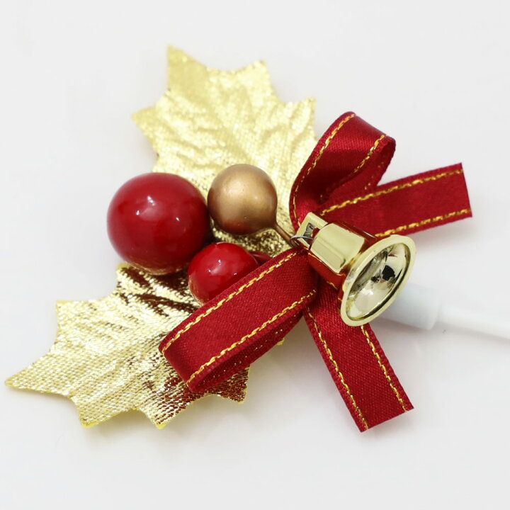 楽天市場 ひいらぎ 柊 クリスマス プレミアム ケーキピック ゴールドリーフ 金ベル 60 60ｍｍ 100本セット 飾り 日本製 手作り ヒイラギ ケーキ用 高級 プレミアム 業務用 送料無料 ウルトラミックス