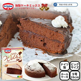 バレンタイン 手作り お菓子 キット Dr.Oetker チョコレート ケーキ キット 9号 1台分 手作り ケーキ キット チョコレートケーキ ミックス ケーキミックス 手作りキット ドクター・オツカー sv holiday