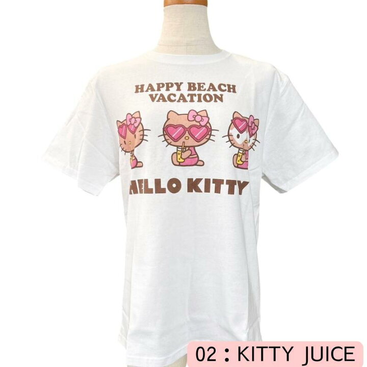 楽天市場】HELLOW KITTY ハローキティ TシャツHAPPY BEACH DAYハロー 