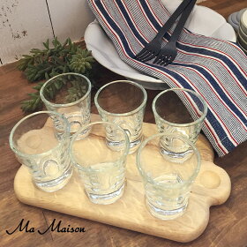 【MaMaison】【マ・メゾン】ショットグラストレイSHOTTRAYW/6SHOTGLASS